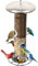 HEAVY DUTY stainless steel metal bird feeder, easy clean garden bird seed feeders hanging, bird feeders for small birds, bird feeders hanging for wild bird, hanging bird feeder for backyard BY PROVIDE