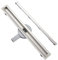 Plumbsys Duschrinne Edelstahl 90cm，Simplismus-Stil Schlankes Bodenablauf Komplettset ，Duschablauf 360° drehbarer Siphon mit Geruchsstop und Haarsieb，Ablaufrinne Schnelle Drainage