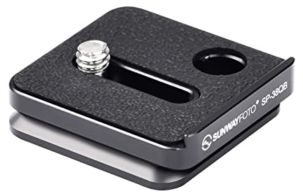 SUNWAYFOTO SP-38QB Arca Swiss Placa de liberación rápida Placa QR Placa con QD Sling Mount