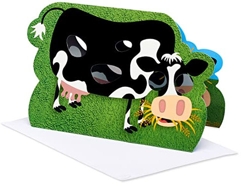 American Greetings Lustige Geburtstagskarte (Heilige Kuh)