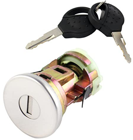 Serrure de coffre compatible pour Peugeot 206 (à partir de 1998) avec double de clés