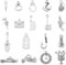 HOBBIESAY 108Pcs 18 Style Antique Silver Tibetan Style Alloy Dangle Pendant Charms Anchor Handcuffs Gift Pendants Grenade Axe Cartridge DIY Pendant Charms for Handmade Necklace Bacelet