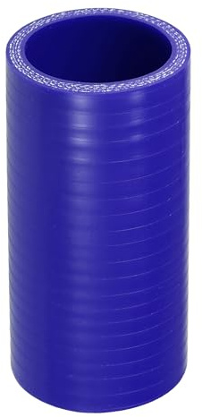 X AUTOHAUX Gerade Kupplung Silikonschlauch 4,19cm ID 10cm Länge 0° | Universal, blauer Auto-Silikonschlauch, Kühlmittelschlauch, 4-lagig, 5 mm Dicke, Lufteinlass/Turbo/Ladeluftkühler-Rohr