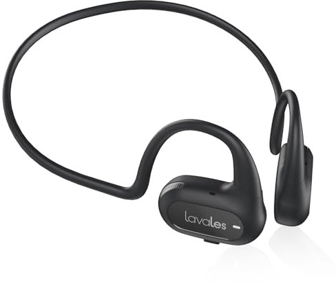 Lavales Bluetooth 5.4 Open Ear Headphones, Sports Earbuds with Neckband, 7H Playtime, Touchable with Music Game Mode, Clear Calls with Microphone IPX5 Waterproof Earphones for Running Workout