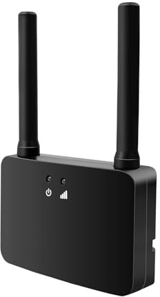 PGST Amplificatore di Segnale Wireless,Ripetitore dell'amplificatore di segnale wireless 433 Mhz per Sistema di Allarme