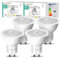 ehomeled GU10 LED Glühbirne Leuchtmittel Tageslichtweiß (4000K), 470 Lumen, ersetzt 50W Halogenlampe, energiesparend, 38° Spotlicht, ideal für Wohnzimmer, Küche & Flur, nicht dimmbar, 4er-Pack