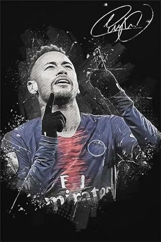 SZTVECFW 1000 Pieces Jigsaw Puzzles,Soccer Player,Wall Art Decoration,Family Stress Reduction Games,Adults Puzzle Challenge Gam