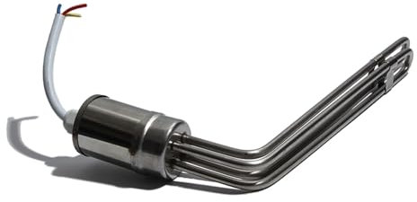PVUVT Chauffe-eau solaire Tube de chauffage électrique 47/58mm fond inséré chauffage Anti-sec intégré double contrôle de température(Type A)