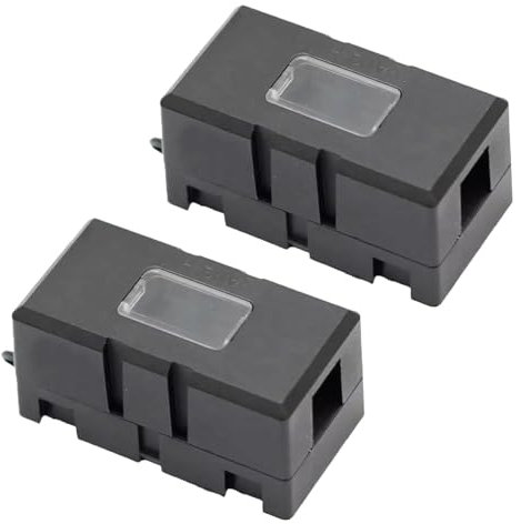 Leloco 2 Stück Sicherungshalter ANS Auto-Sicherungsbasis mit max. 32V / 175A für Pkw, Lkw, Baufahrzeugen, Bussen, Wohnwagen(Schwarz)