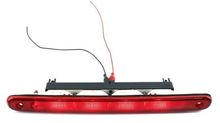 Generisch Dritte Bremsleuchte hinten Auto High Mount 3. Bremsleuchte für Peugeot 107 2005-2014 für TOYOTA AYGO(Rot)