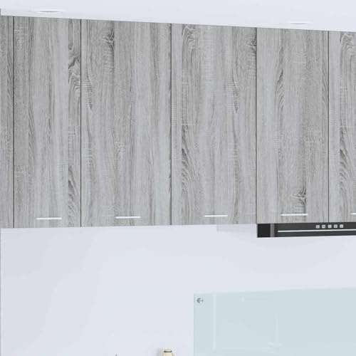 Refined Hängeschrank Riga Graues Sonoma 80 x 31 x 80 cm Holzwerkstoff