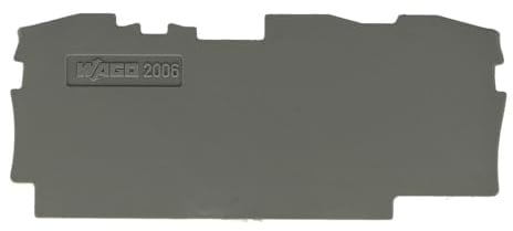 WAGO Kontakttechnik Abschluss-u.Zwischenplatte 2006-1391