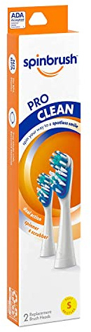 Arm & Hammer SpinBrush Pro Series tägliche Reinigen Bürstenköpfe Weiche Heads