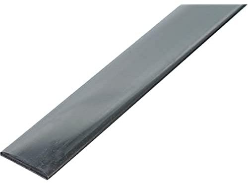 Alberts 485368 Barra Piatta, Acciaio, 1000 x 30 mm