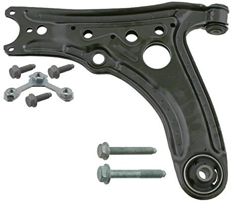 febi bilstein 33369 Querlenker mit Anbaumaterial, ohne Gelenk , 1 Stück, schwarz / weiß