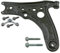 febi bilstein 33369 Querlenker mit Anbaumaterial, ohne Gelenk , 1 Stück, schwarz / weiß