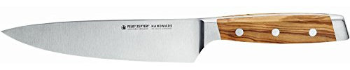 Felix SOLINGEN 832018 First Class Wood Kochmesser – 18cm Klingen-Stahl Schneide – Olivenholzgriff - Made in Germany