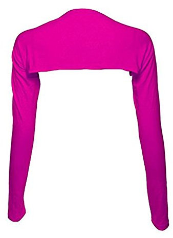YEESAM Bolero Shrugs für Damen, langärmelig, Armstulpen, Hijab-Zubehör, Einheitsgröße, Rose, Einheitsgröße
