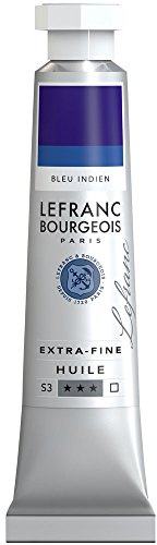 Lefranc & Bourgeois Extra Fine Lefranc Oil paints Artist Pigments, oil-based paint, Indanthrenblau, 20 ml