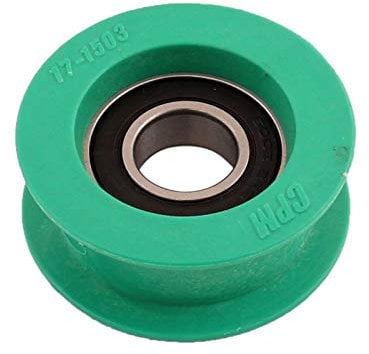 SECURA Poulie de guidage Châssis Ø52mm compatible avec Viking MT540 Tracteur de pelouse