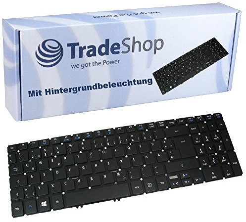 Original QWERTZ Deutsch Tastatur mit Hintergrundbeleuchtung für Acer Aspire M3-581TG M3-581TG-52464G52Mnkk M5-581 M5-581G M5-581T M5-581TG MA50 (Deutsches Tastaturlayout)
