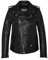 Schott nyc Lcw1637x Giacca di Pelle, Nero, Large Donna