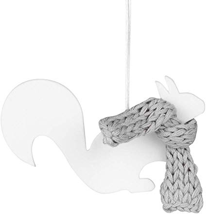Räder Hängendes Ornament Eichhörnchen 8,5x5cm Klassisch Holz Weihnachten