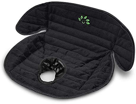 Piddle Pad Car Seat Protector, Waterproof Potty Training Seat Saver Pads for Infants Baby and Toddlers, Machine Wash and Dry (Black)