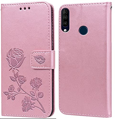 PKQTOP Hülle für Wiko View 3 Handyhülle,Klappbar Tasche Case,Standfunktion,Kartenfach,Silikon Bumper,Stoßfeste Schutzhülle Cover für Wiko View 3