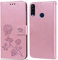 PKQTOP Hülle für Wiko View 3 Handyhülle,Klappbar Tasche Case,Standfunktion,Kartenfach,Silikon Bumper,Stoßfeste Schutzhülle Cover für Wiko View 3
