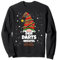 Darts Weihnachten Wichtel Dart Spielen Damen Herren Sweatshirt