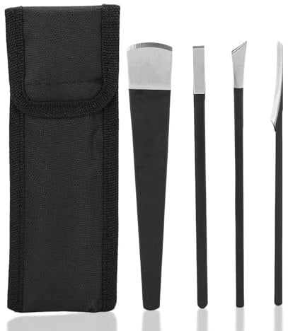 Sonew Professional Pedicure Knife Set, Dead Skin Corn Foot Callus Remover Ingrown Toenail Blade Tool Foot Repair Rasp with Storage Bag