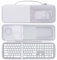 Aenllosi Harte Tasche Hülle für Apple Magic Keyboard mit Ziffernblock und Magic Mouse/Magic Trackpad, Nur Tasche