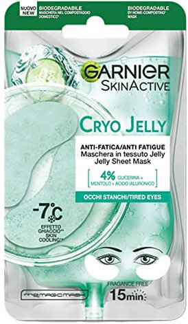 Mascarilla para Contorno de Ojos Garnier Hyaluronic Cryojelly Antifatiga (5 g)