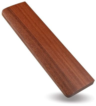 GIGIIS Handballenauflage für Tastatur aus Holz, Wrist Rest Ergonomisches Anti-Rutsch-Handgelenkstütze Schreibtisch Wrist Perfekt für Gaming, Laptop und Büroarbeiten, 30 x 8 x 1,8 cm