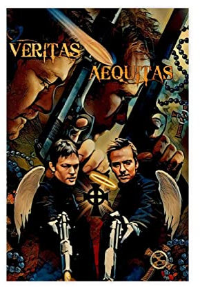 EDSC Die Boondock Saints Film Leinwand Poster Wandkunst Dekor Druck Bild Gemälde für Wohnzimmer Schlafzimmer Dekoration Rahmen: 30 x 45 cm