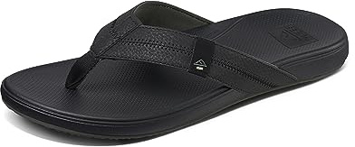 Reef Zehentrenner Sandale Cushion Phantom Cork | Ultraweiche Flip-Flops, gepolstertes Fußbett, leicht, Unterstützung des Fußgewölbes, verbesserte Griffigkeit