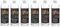 IDRO BATH Fragranze Aromatiche Assortite Concentrate per Sauna - Kit 6pz da 250ml cad. con dosatore