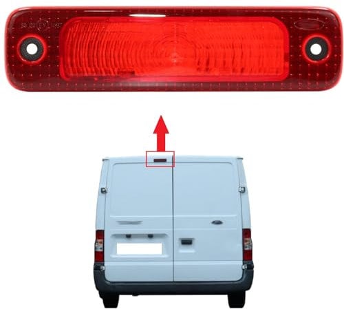 BIAREN Rear Third Brake Light Rear Centre 3RD Brake Light Stop Light For Ford Transit Mk7 (2006-2013) 5128002 7C1613N408AC 1383588 6C1113N408AC