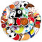 Sports Ball Stickers for Fans,50PCS Waterproof Football & Basketball Decals for Laptops Notebooks Water Bottles - Team Spirit Stickers for Kids Teens Adults