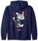 DreamWorks Kung Fu Panda 4 Kawaii Zhen Felpa con Cappuccio