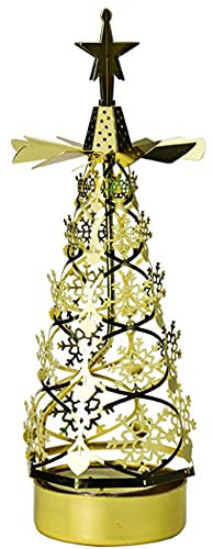 Drehbarer kreativer Teelichthalter für Zuhause, Ständer, Weihnachtskerze, dekorativ, hohl