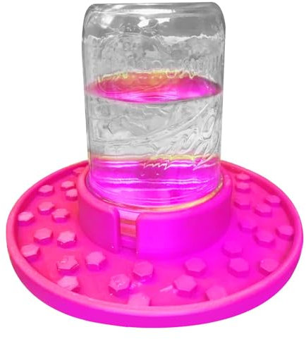 HunicandIU Abreuvoir pour abeilles, distributeur de nourriture pour ruches, bocal de jardin, distributeur d'eau sucrée et de nourriture d'entrée, conservation efficace de