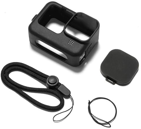 Silikon Schutzhülle Tasche Case kompatibel zu Hero 12/11 / 10/9 Schwarz