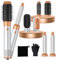 Air styler 6 in 1 Haarstyler mit Hair styler Föhnbürste Warmluftbürste Haartrockner Lockenstab, Glättbürste, Air styler, Geben Sie dem Haar Volumen, Glätten, Locken und Föhnen Sie Trockenes Haar
