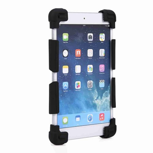 Dioche Custodia Protettiva in Silicone Regolabile da 10/4 Pollici per Tablet da 9-12 Pollici – Adatta Universale per, e Altri – Antiurto, Antipolvere e Angolo di Visione Regolabile (7,9-)