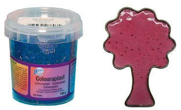 Schmelzgranulat rosa 100 g