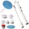 4YourHome High Power Rechargeable Cordless Turbo Spin Scrubber Cyclone Cleaning Brush 7.4V Li-ion