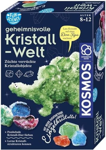 Kosmos Fun Science Geheimnisvolle Kristallwelt: Experimentierkasten