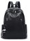 DEERWORD Donna Borse a Zaino Borsa a Zainetto Elegante Tracolla Zaini Firmate Marca Zainetti Antifurto PU pelle 6568 1 pz Nero V4